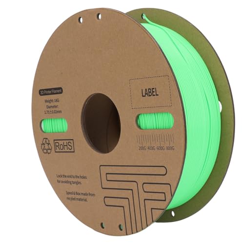 Filament PLA vert 1.75 mm idéal pour modélisme et robots