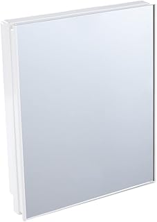 Armário Plástico Versátil Bege 35,1x44cm de Embutir e Sobrepor Astra