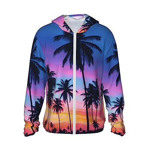 Veste légère à capuche protection solaire TOMPPY Noir 3XL
