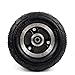 L-faster 200x50 Roue Solide de Scooter électrique Aucune Roue de Scooter d'air de 8 Pouces avec Le moyeu Solide d'alliage de Pneu 8"Roulette de Chariot Aucun Besoin gonflent (Solid Wheel)