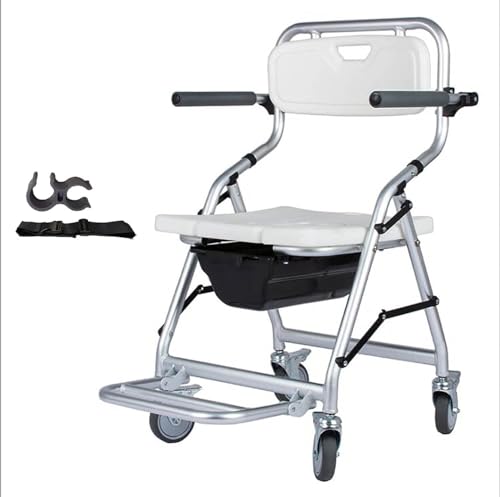 Fauteuil roulant de douche pour simplifier la toilette des seniors