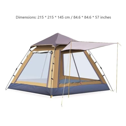 Carpa automática impermeable para 3-4 personas miniatura 2