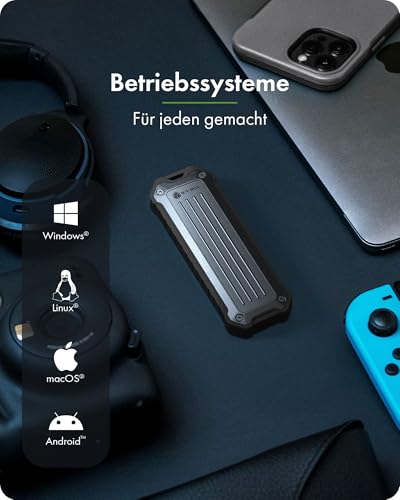ICY Box Caja Externa M.2 NVMe/SATA SSD USB 3.2 Gen 2 miniatura 7
