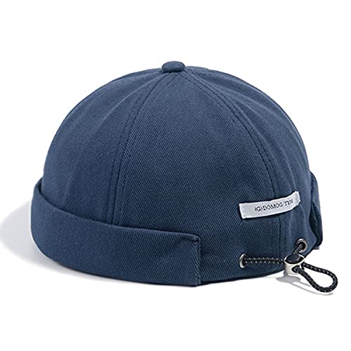 Image of CLAPE Watch Cap Work Beanie Corduroy Docker Leon Brimless Hat Rolled Cuff Harbour Hat