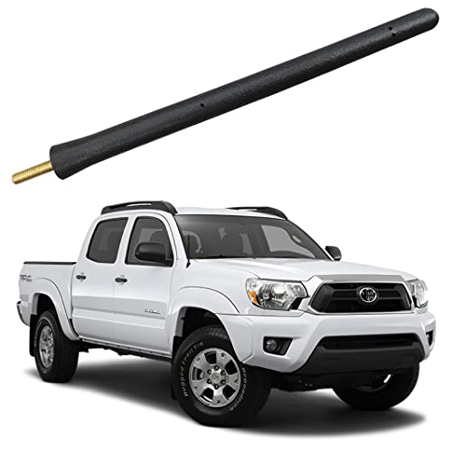 6 3/4 Inch Short Antenna for Toyota Tacoma (1995-2015), Toyota Tacoma Antenna - Car Wash Proof, Internal Copper Coil Antenna Mast Replacement