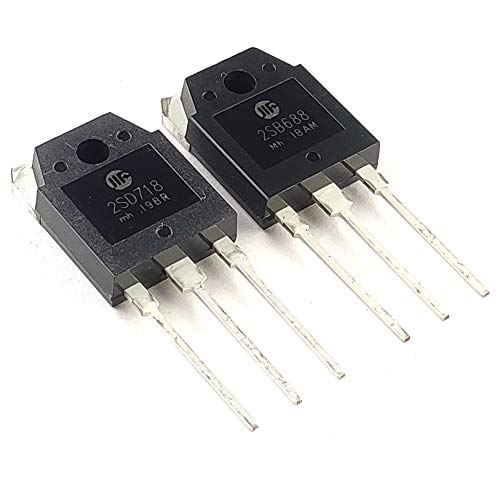 AVS COMPONENTS 2SB688 + 2SD718 NPN PNP EPITAXIAL SILICON TRANSISTOR Pair of 1 (B08R24HTHF) Amazon Price History, Amazon Price Tracker