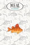 Photo Gallery meal planner - funny yellow perch fishing freshwater fish angler gift: track and plan your meals weekly (53 week food planner / journal / calendar / ... list, meal prep and planning grocery list Photo Gallery meal planner - funny yellow perch fishing freshwater fish angler gift: track and plan your meals weekly (53 week food planner / journal / calendar / ... list, meal prep and planning grocery list