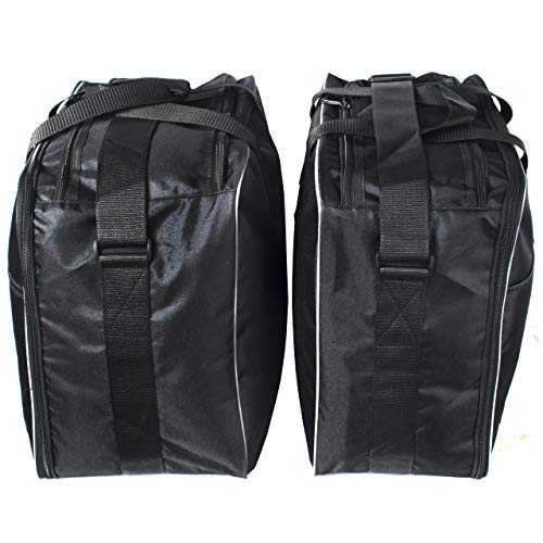 Alforjas interiores GREAT BIKERS GEAR para BMW F850GS Adventure, material nylon 600D con recubrimiento PVC, color negro miniatura 5
