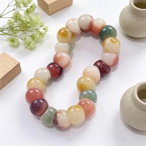 Image of MUDI Bracelet For Women, Bodhi Seed Beads Bracelets Fidget Healing Energy Protection Stretch to My Man Jewelry Gift