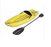 Wave 6 Ft. Youth Kayak with Paddle Color: Yellow
