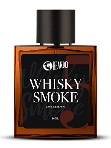Beardo Whisky Smoke Perfume for Men| Spicy, Woody – Oudh | Long Lasting Mens Perfume | Date night fragrance Body Spray for Men 8ml
