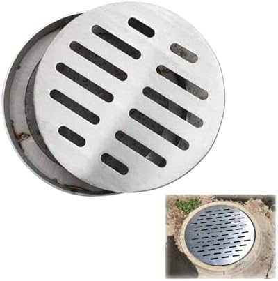 Corrosion-Resistant Stainless Steel Drain Grate for Outdoor Concrete Floors - Durable, Heavy-Duty Design for Optimal Drainage and Longevity