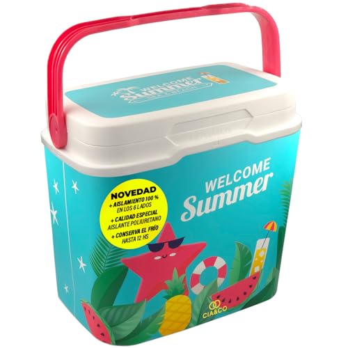 Nevera Portátil Rígida 25 litros Coll-Box by Cia&Co - Ligera, Moderna y Robusta | Conserva el Frío hasta 30h con Diseño Exclusivo 2025 | Ideal para Playa, Picnic, Camping y Viajes
