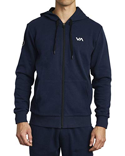 RVCA Sport Sideline Hoodie Blue Small