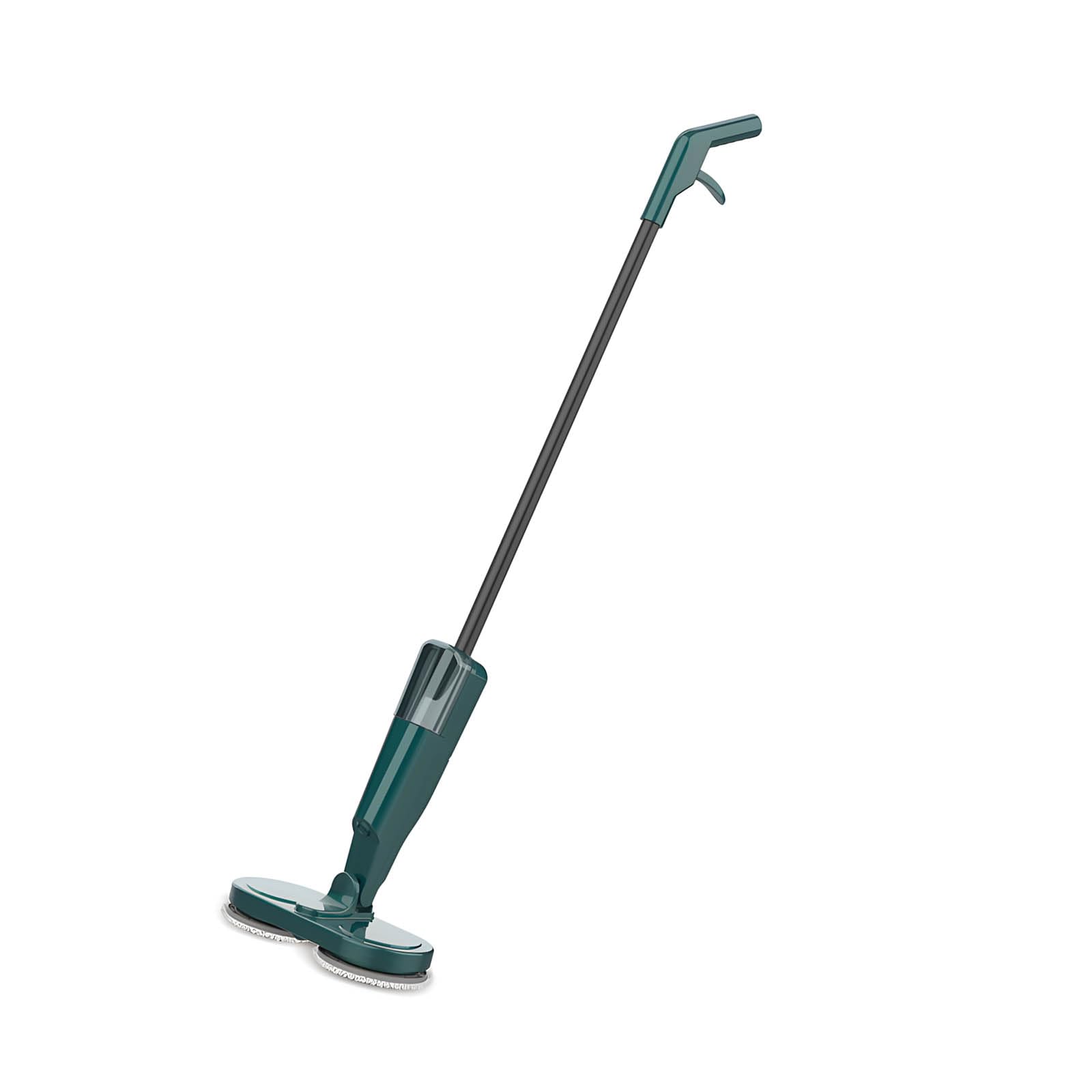 Buxuaaaa 2000mAh Cordless Floor Scrubber 180° Head & Extendable Handle for Hardwood Surfaces Usb Rechargeable Electric Mop