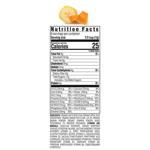 Happy Baby Organic Superfood Puffs, Banana & Pumpkin, 2.1 Ounce (Pack of 6) - Image 5