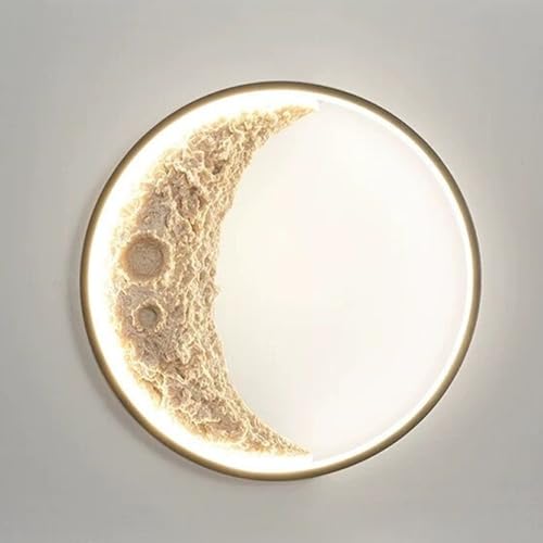 Applique extérieure lune étanche luminaire mural moderne garage