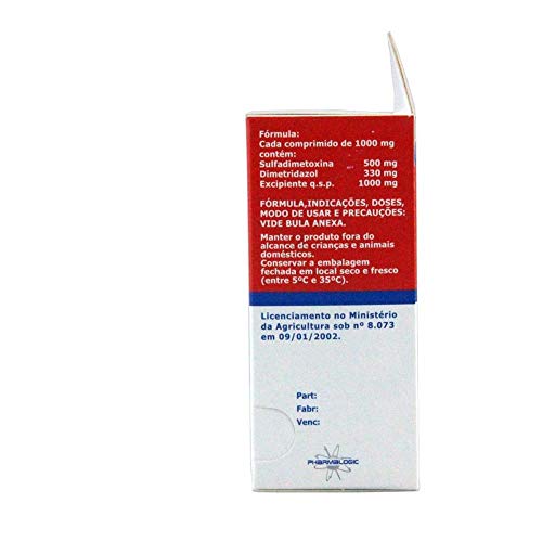 Giacoccide 1000MG Cartela 10 Comprimidos