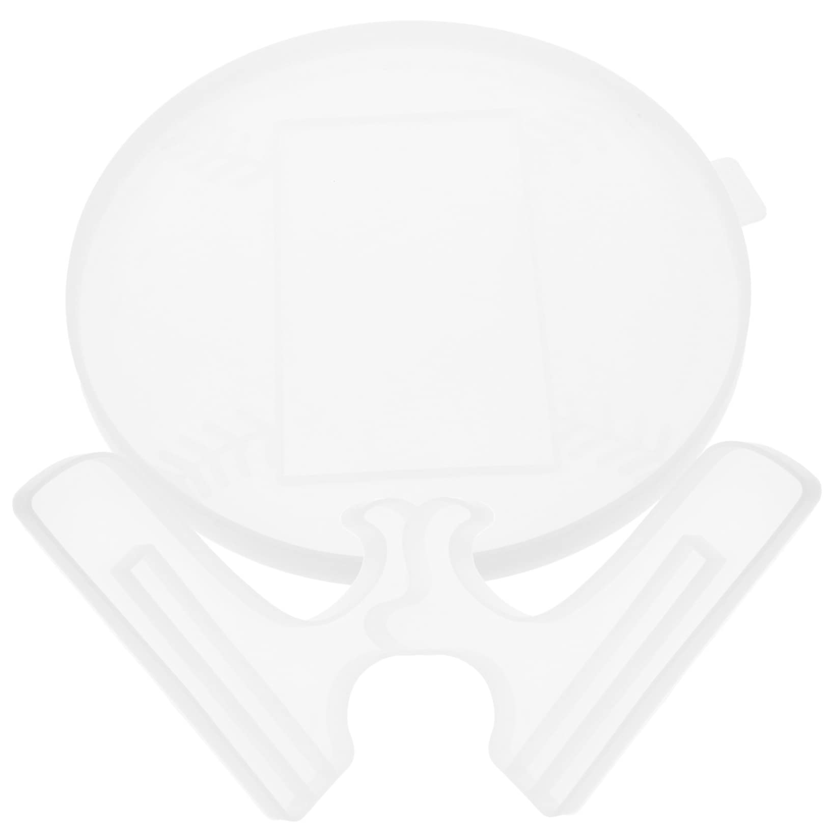 DOITOOL 1Set Baseball Shaped Photo Frame Mold Silicone Picture Frame Molding for Display Stand for Crafting Unique Baseball Themed Decor