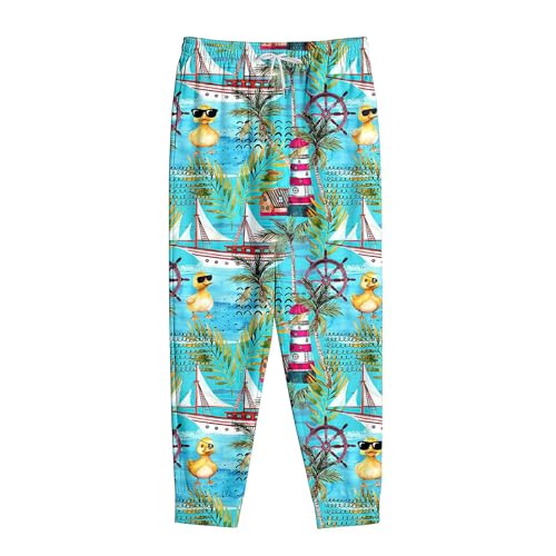 Pantalon jogging de la renaissance médiévale homme lin stretch chic