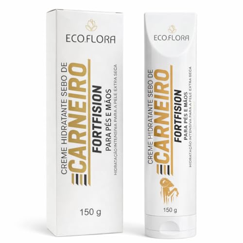 Creme Hidratante para Pés e Mãos Carneiro Hidratação Intensiva Pele Extra Seca 150g