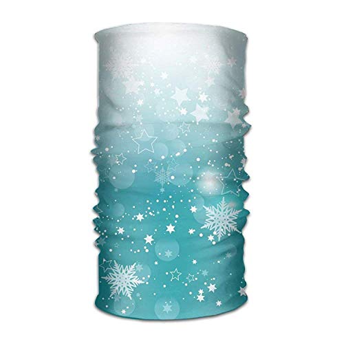 Texture Snowflakes Stars Headwear Bandanas Seamless Headscarf Outdoor Sport Headdress Running Riding Skiing Hiking Headbands
