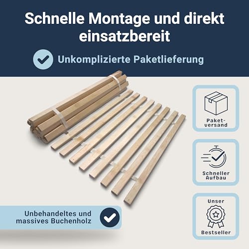 Madera Rollrost XXL aus Buchenholz