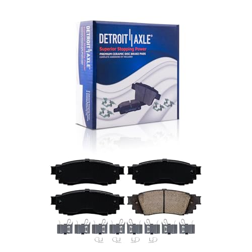 Image of Detroit Axle - 8pc Brake Kit for Toyota Camry Avalon RAV4 C-HR Venza