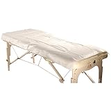 Master Massage Tables Poly-Backing Disposable Table Sheet Cover(Pack of 10) for Massage/Treatment Table