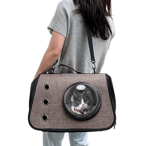 Étui de transport pliable pour chat en toile Oxford robuste