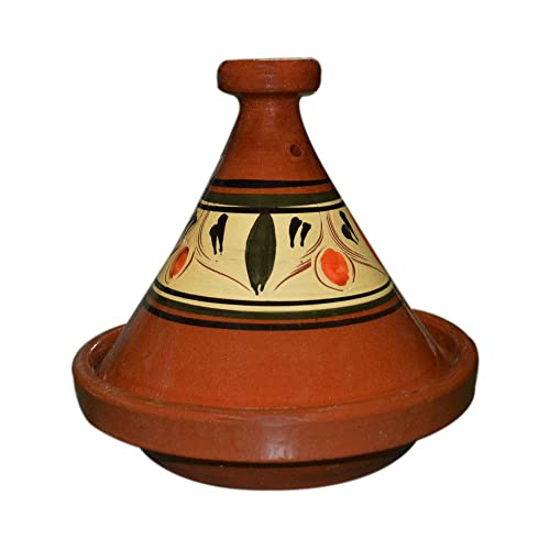 Cooking Tagine Tajine 100% Handmade Lead Free Clay Cook-wear Small 8