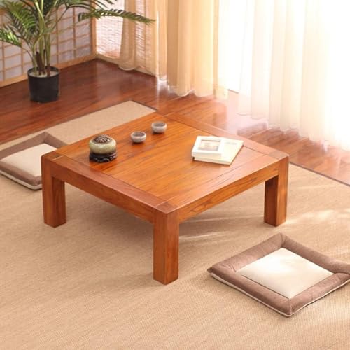 70x70x30 cm Solid Wood Coffee Table for Living Room, Dining Room,...