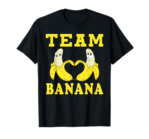 Team Banana Banane amour coeur banane T-Shirt