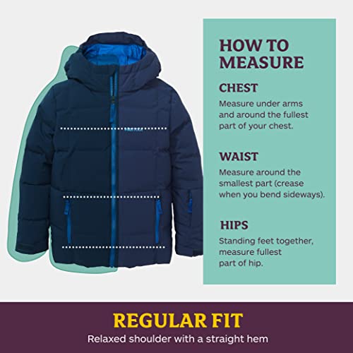MARMOT Kid's Polar Down Jacket, Arctic Navy, S - Image 7