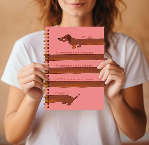 Carnet à spirale teckel le cadeau idéal pour gâter une collègue de bureau - 4