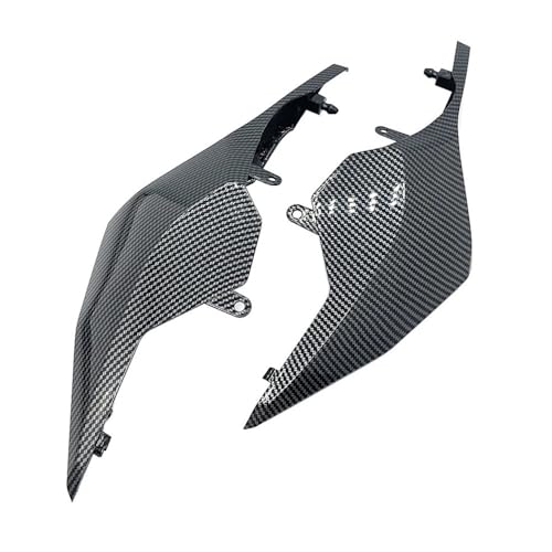 Couvercle de panneau latéral arrière en fibre de carbone véritable pour moto CB650R et CBR650R