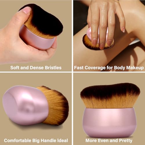 image for EOICCEOH Extra Large Body Makeup Brush For Self Tanner, Leg Makeup &Br