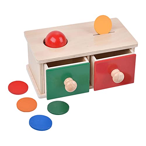 Oshhni Montessori Spielzeug mit Schubladen Zum Lehren Der Geburtstagsinteraktion Cover