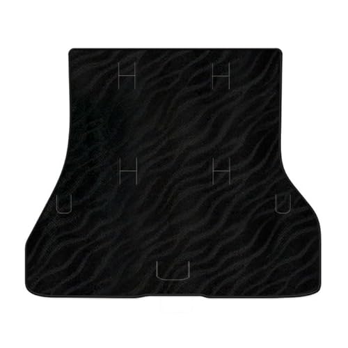 Hotfield 日産 互換品 新型 セレナ C28系 e-POWER トランクマット ラゲッジマット 4WD(e-4ORCE) WAVEブラック