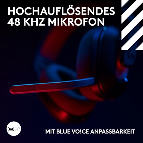 Logitech G Astro A20 X LIGHTSPEED Wireless Gaming Headset for PS5, Xbox, Nintendo Switch/Switch 2, PC with 2 System Playsync Audio, Bluetooth, Lightsync RGB and 48 kHz Boom Microphone - Black