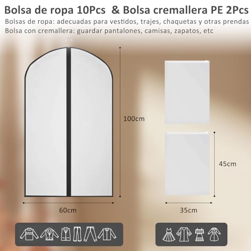 Reviews de Fundas de ropa los 5 más buscados. 12 Imagen adicional