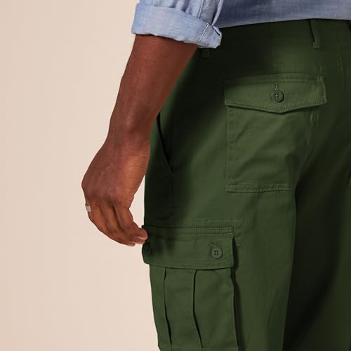 Image of Amazon Essentials Men's Straight-Fit Breathable Stretch Cargo Pants (Available in Big & Tall)