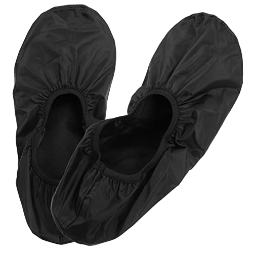 KICHOUSE 2pcs Anti-Slip Bowling Shoe Covers Creative Rain Shoe Protectors for Use Easy to Wear Reusable Keep Clean Extend Lifespan