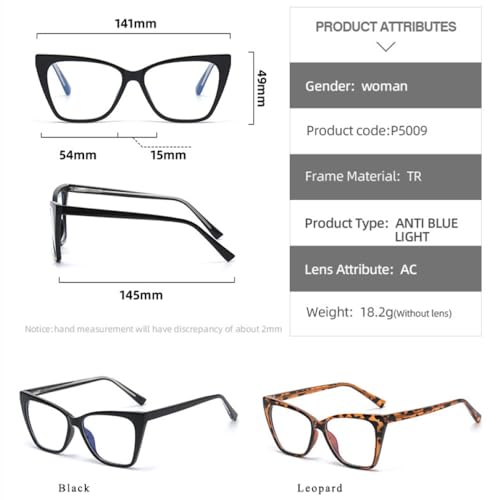 Lunettes œil de chat Champagne LVTFCO parfaites pour le travail sur écran - 7