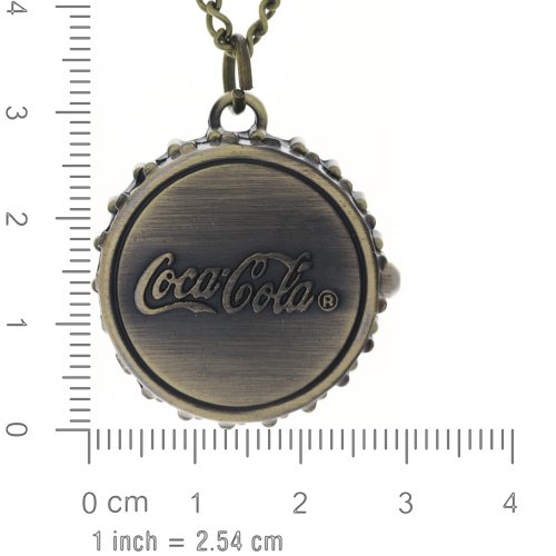 Fobtime The Beverage Cap Shape Mini Pocket Watch Bronze Cola Bottle Cap Design Unisex Quartz Watch #TOP1