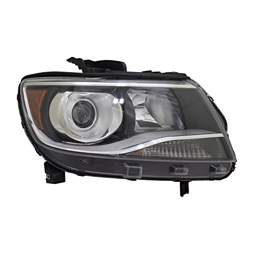 2015-2019 Chevrolet Colorado Passenger Side Halogen Headlight Assembly; Lt/Z71 Models With Luxury Package; Projector Type; Made Of Pp Plastic; [Gm] Partslink GM2503408C