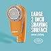 Conair Fabric Shaver and Lint Remover, Battery Operated Portable Fabric Shaver, Orange