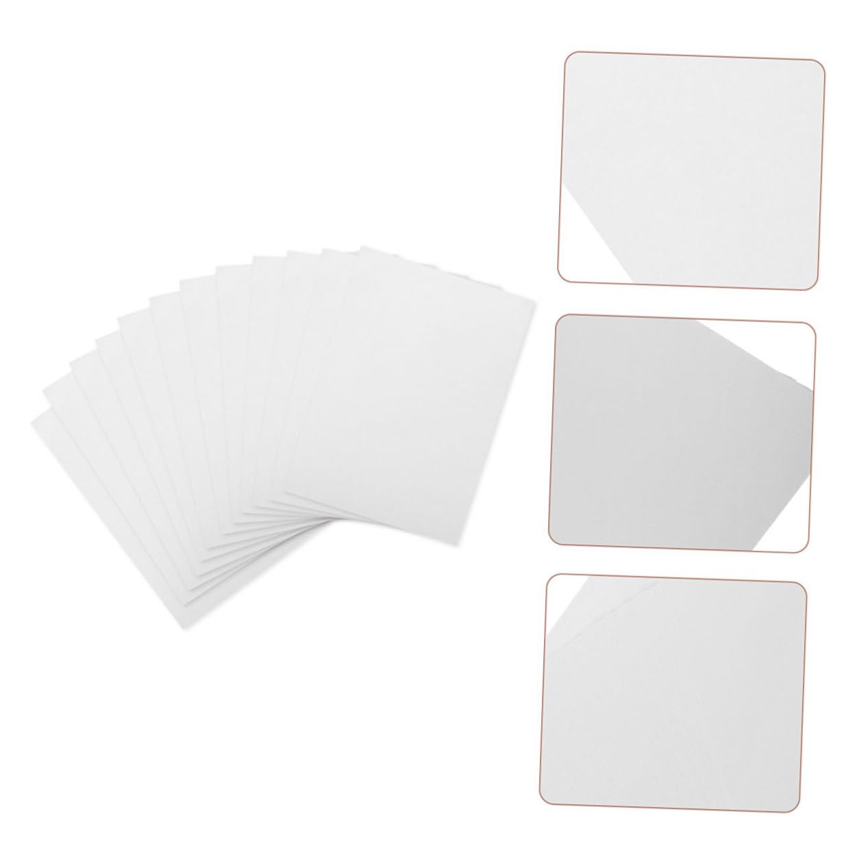 Aquarellpapier 100 Blatt Weißes Dickes Papier für Malen | Künstlerpapier für Wasserfarbe und Wassermalerei, 100 Blätter im Blockformat