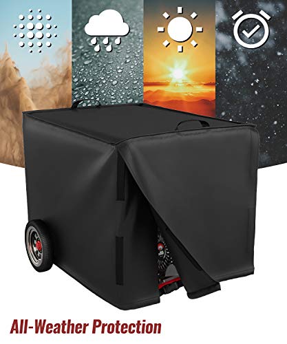 NUPICK 32 inch Generater Cover for Universal Portable Generators 5000-10,000 Watt, Waterproof and Windproof Cover, 32 x 24 x 24 inch