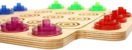 Physome Trio-Me | OtriO | 11.7", Premium Plywood | 2-4 Players Table Top Wooden Board Game